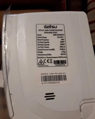 Unità interna clima Daitsu 9000 BTU