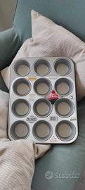 teglia per muffin/cupcake Guardini Silver Elegance