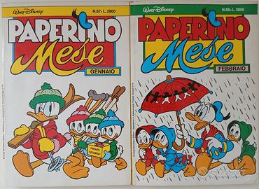 Paperino Mese N°67-68 anno 1986 anche separati