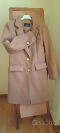 Cappotto donna bottoni dorati
