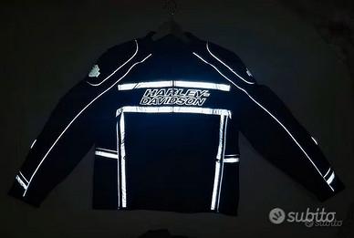 Harley Davidson giacca giubbotto pelle Luminator
