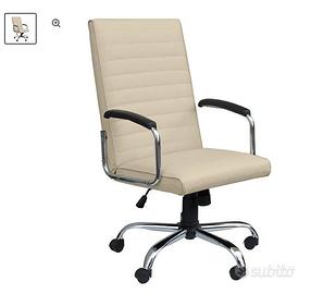 Squisita poltrona da ufficio, nuova !!!