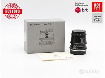 TTArtisan APS-C 17 F1.4 (per Fuji) (Fujifilm)