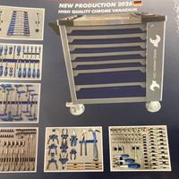 CARELLO DA OFFICINA CON UTENSILI