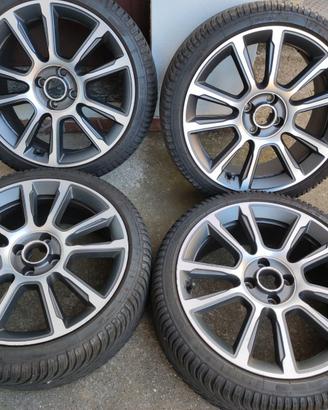 Cerchi originali Abarth 595 17” + gomme invernali