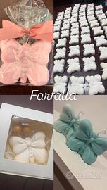 candela profumata farfalle
