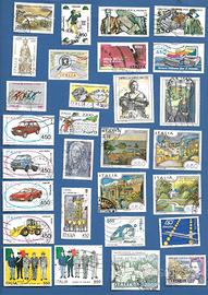 Francobolli 1986 Italia lotto usati