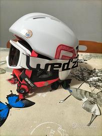 casco sci bianco Briko Kodiakino "nuovo"