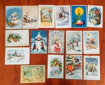 Cartoline natalizie anni 50 