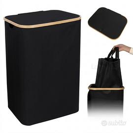 Cesto  portabiancheria CALIYO con coperchio 100 L