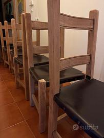 6 sedie restaurate