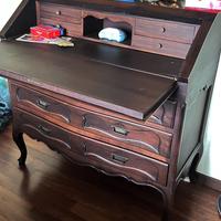 Settimanale con scrivania a ribalta