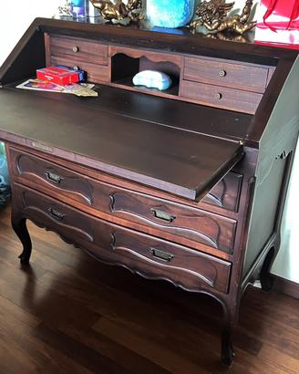 Settimanale con scrivania a ribalta