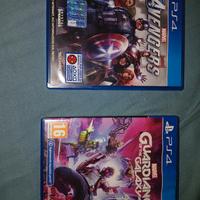 Avengers + guardiani della galassia ps4