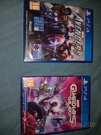 Avengers + guardiani della galassia ps4