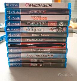 Giochi ps4 (anche sigoli) jrpg, rari, sigillati...