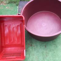 Tinozza secchi e cassette per vino