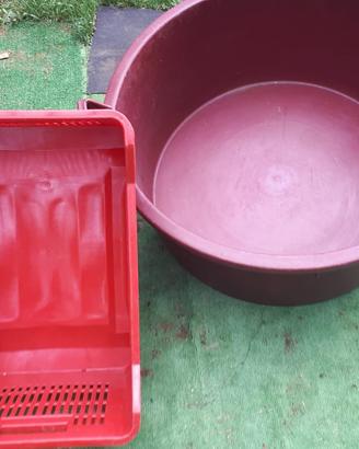 Tinozza secchi e cassette per vino