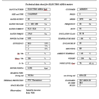 MOTORE ELETTRICO TRIFASE 55 kW