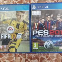 Giochi calcio playstation 4 ps4 fifa e pes