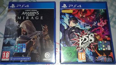 Assassin' Creed Mirage e Persona 5 Strikers