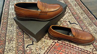 Elegante mocassino in pelle donna num.39 