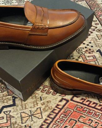 Elegante mocassino in pelle donna num.39 