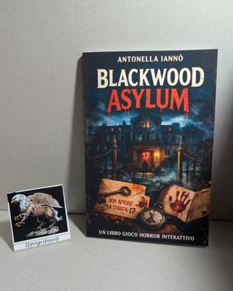 Libro Blackwood Asylum Escape Game Horror Iannò