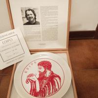 Piatto MITOS Arte del maestro Gianfranco M. Guerra