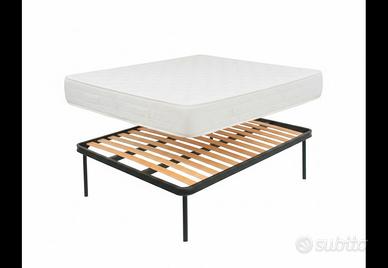 Rete e materasso 140x190 o 140x200 cm