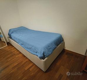 Letto singolo contenitore