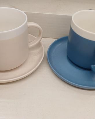 2 tazze cappuccino Bialetti