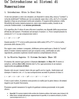 Appunti Calcolatori Elettronici