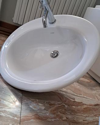 Lavabo globo con rubinetto