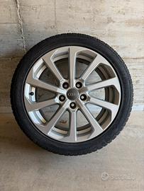 Cerchi 17” origianli audi gommati invernali
