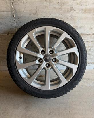 Cerchi 17” origianli audi gommati invernali