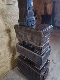 Antica Stufa Felici smaltata 