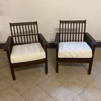 Coppia di sedie da esterni