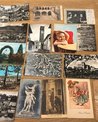 16 cartoline vintage anni 50 - 60 – 70