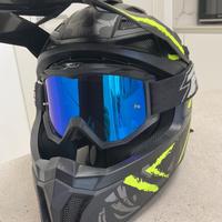 Casco da motocross  OMOLOGATO