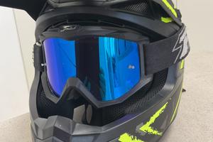 Casco da motocross  OMOLOGATO