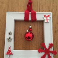 Quadretto natalizio artigianale