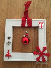 Quadretto natalizio artigianale