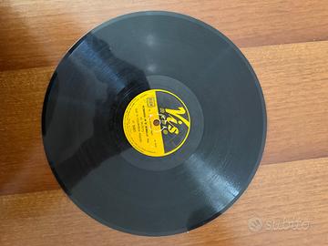 disco in vinile a 78 giri prodotto da Vis Radio