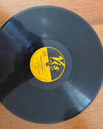disco in vinile a 78 giri prodotto da Vis Radio