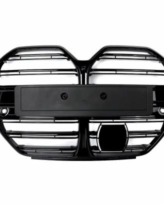 Griglia reni BMW Serie 4 G22 G23 nero lucido