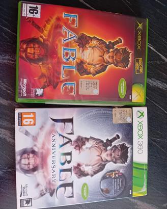 2 videogiochi Fable  per XBOX