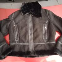 Cappotto con pelliccia - montone - Taglia L