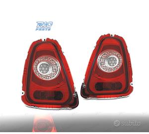 FANALI MINI COOPER R56 R57 10-14 LIGHT BAR ROSSO C