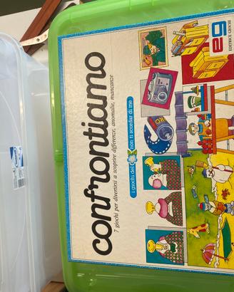 Gioco da Tavolo Vintage Confrontiamo Editrice EG